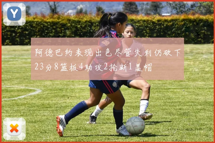 阿德巴约表现出色尽管失利仍砍下23分8篮板4助攻2抢断1盖帽